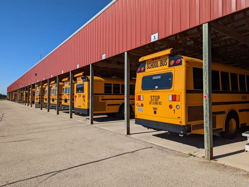 bus garage